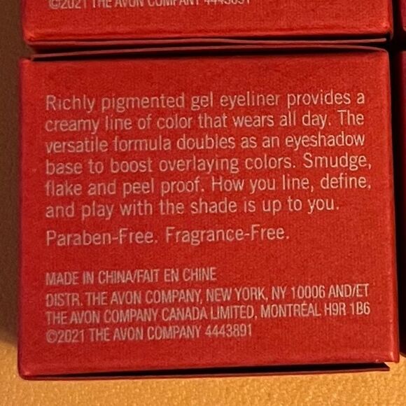 AVON Img GLIMMER Longwear Gel Eyeliner .21oz Rainstorm Blue ONE Box - Picture 7 of 12